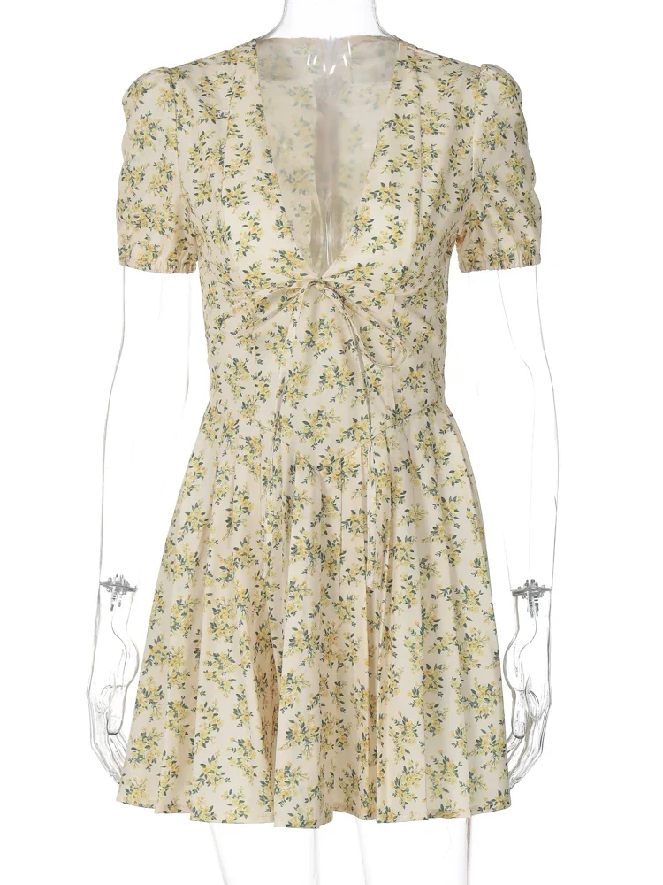 4XLフレンチフローラルドレスプラスサイズウエストシンチャー - Romper Floral Print のレビューと価格