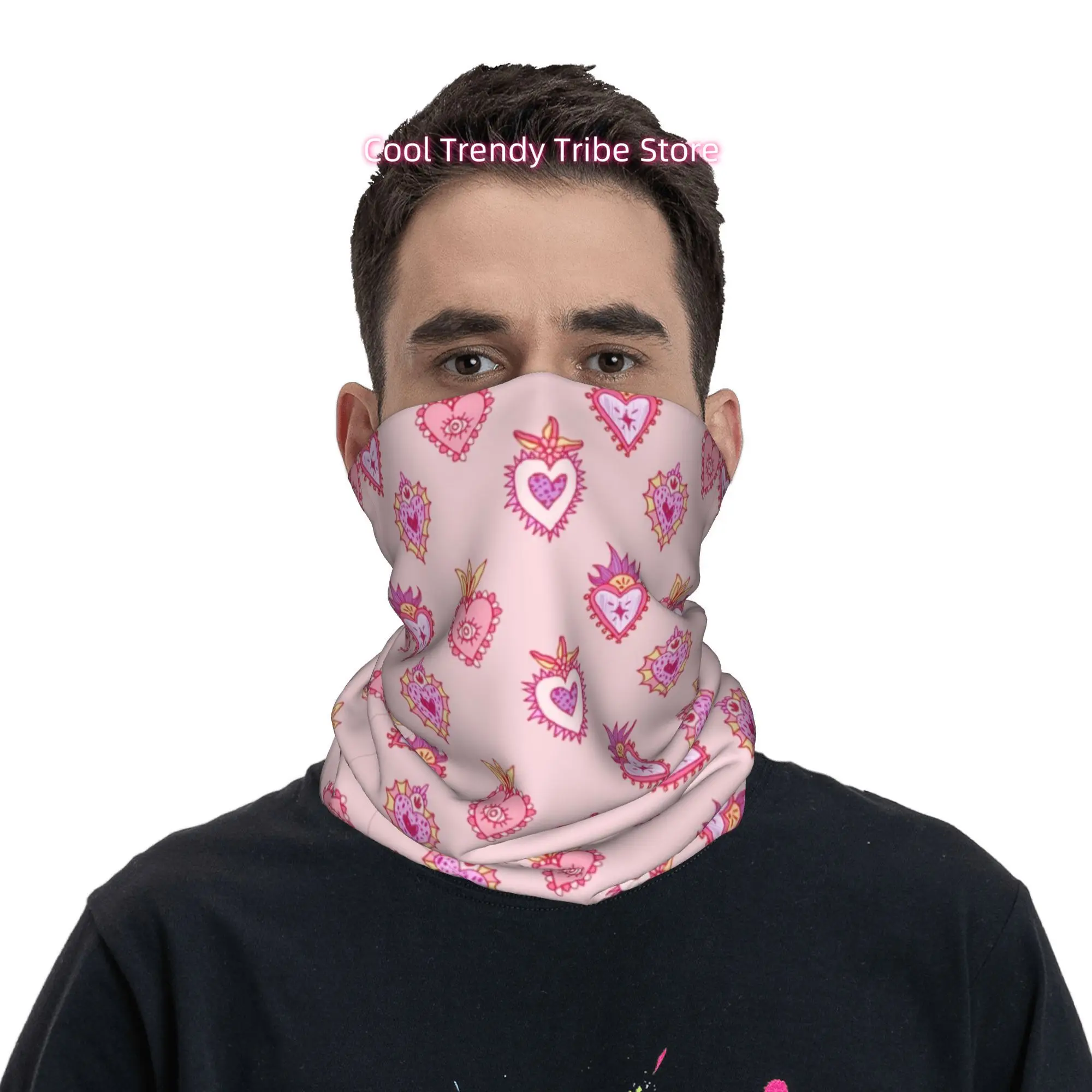 ピンクメキシカンセイクリッドハートロマンチックフォークスタイ - Headband Summer Knit のレビューと価格